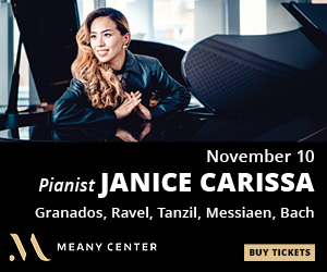Meany Hall's Janice Carissa - Digital Tile - Oct 14 - Nov 10 Meany Hall's Janice Carissa - Digital Tile - Oct 14 - Nov 10
